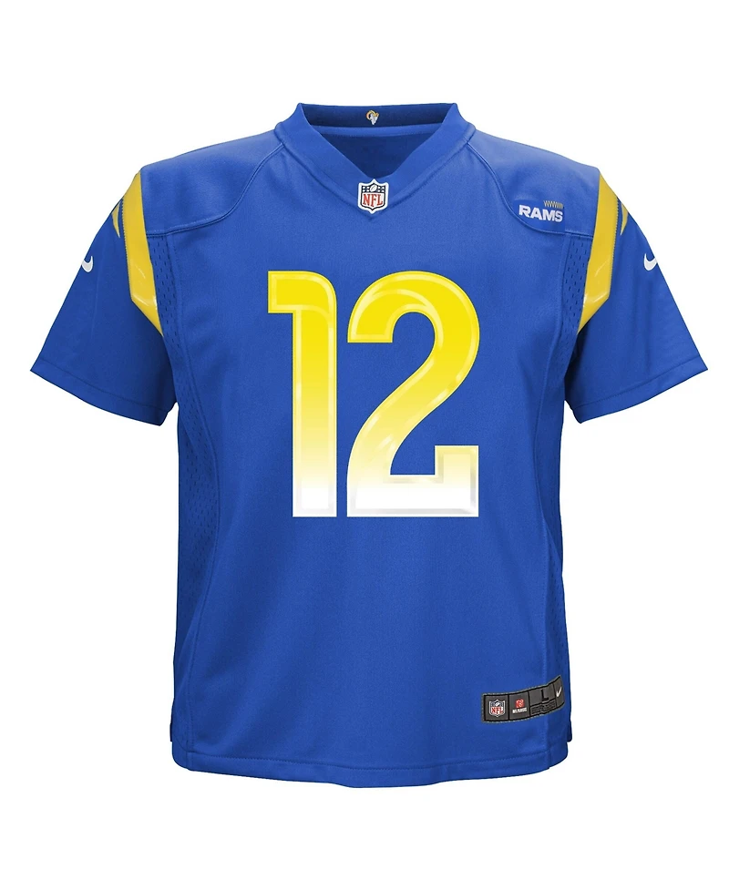 Nike Toddler Puka Nacua Royal Los Angeles Rams Team Game Jersey