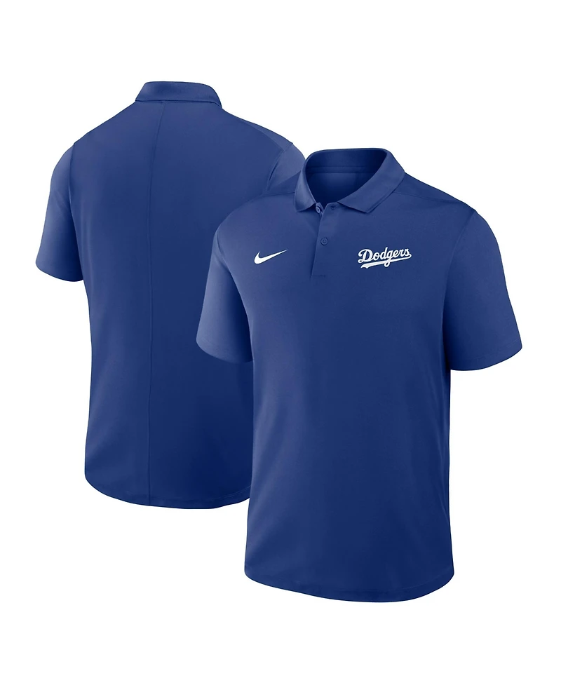 Nike Men's Royal Los Angeles Dodgers Dri-fit Victory Polo Shirt