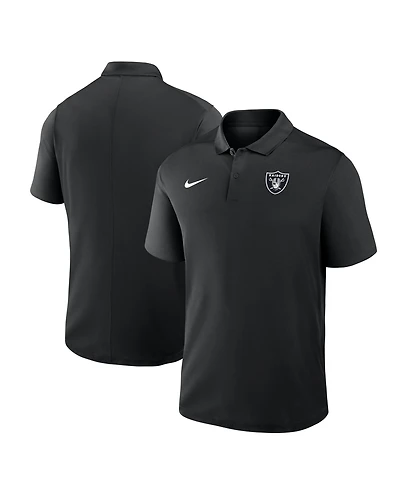 Nike Men's Black Las Vegas Raiders Dri-fit Victory Polo Shirt