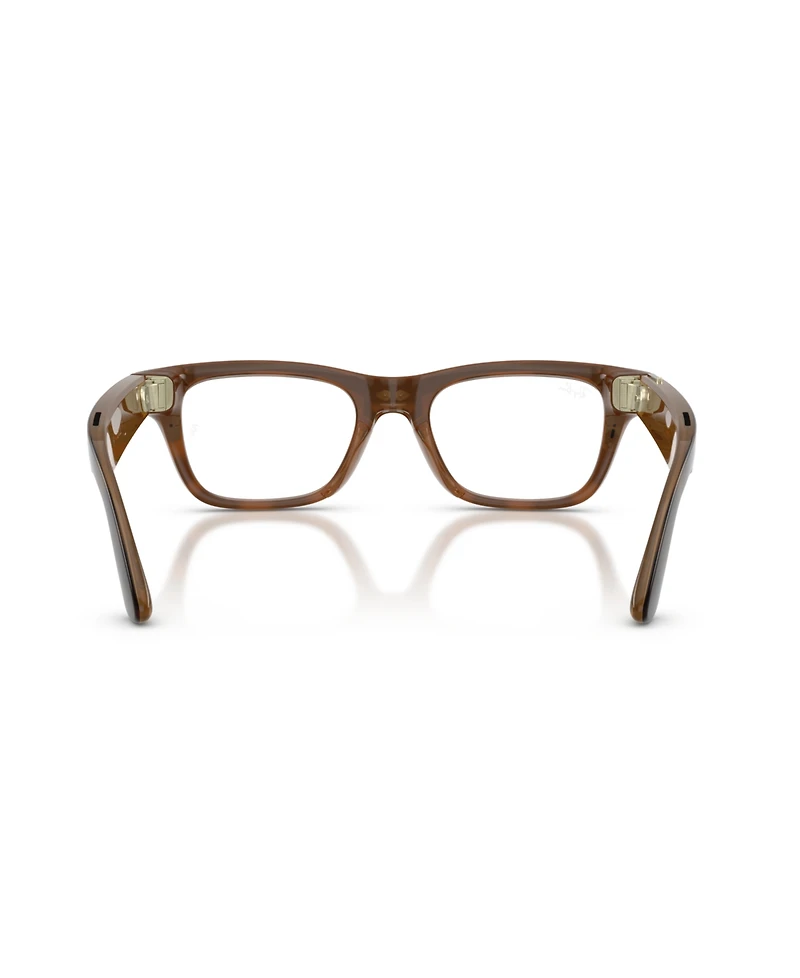 Ray-Ban Unisex Ray-Ban Meta Blayzer Optics Eyeglasses, RW7001