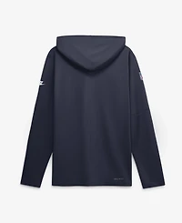 Nike Men's Navy Green Bay Packers Sideline Dri-fit Long Sleeve Hooded T-Shirt
