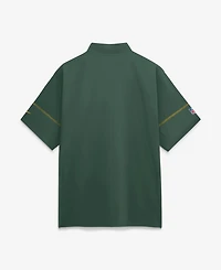 Nike Men's Green Bay Packers Sideline Short Sleeve Quarter-Zip Coaches Jacket