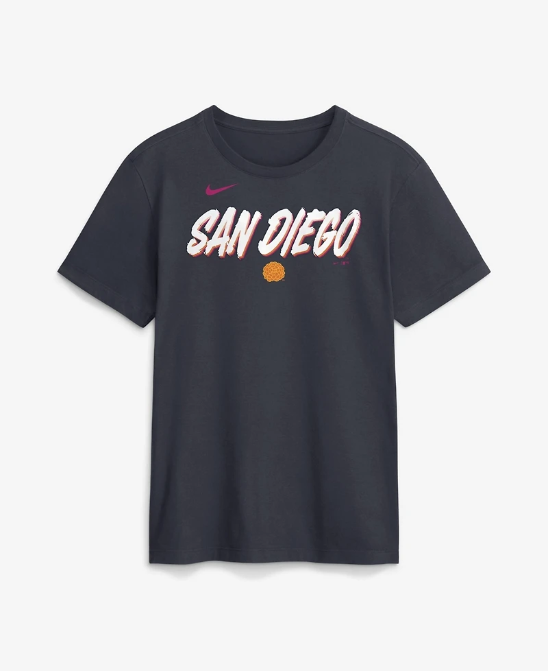 Nike Men's Obsidian San Diego Padres 2026 City Connect Wordmark T-Shirt