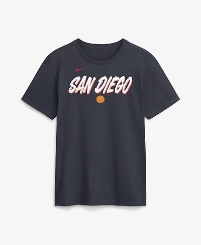 Nike Men's Obsidian San Diego Padres 2026 City Connect Wordmark T-Shirt