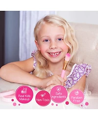 Gnuadz Kids Makeup Kit with Purse Girls Birthday Gift