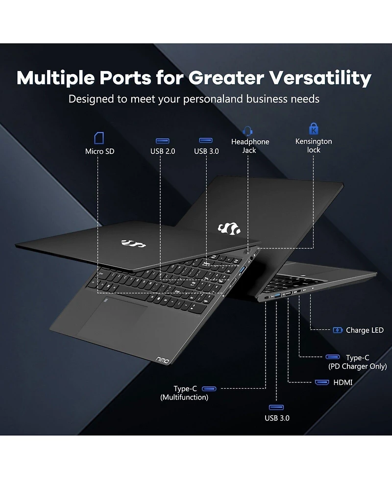 Nimo 15.6" Fhd Ips Laptop