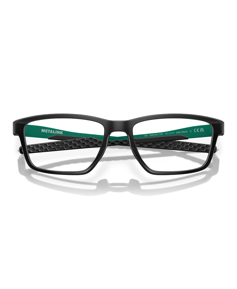 Oakley Men's Metalink Introspect Collection Eyeglasses, OX8153