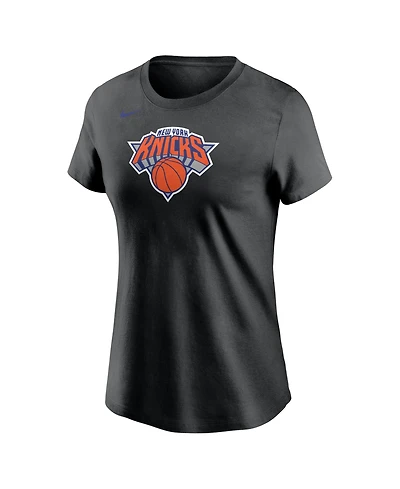 Nike Women's Black New York Knicks Core T-Shirt