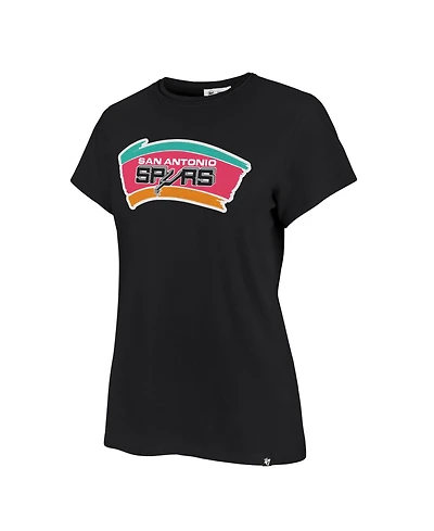 '47 Brand Women's Black San Antonio Spurs Premier Frankie T-Shirt