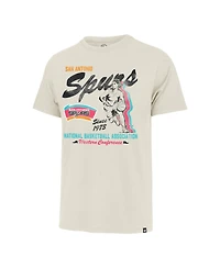 '47 Brand Men's Tan San Antonio Spurs Regional Franklin T-Shirt