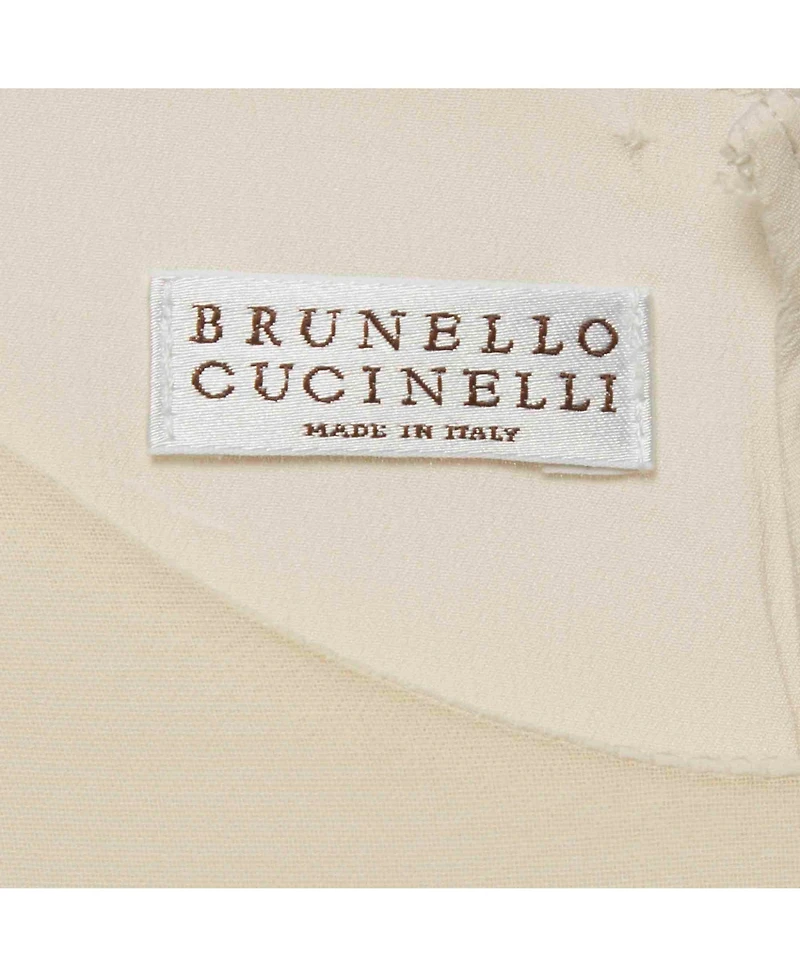 Pre-Owned Brunello Cucinelli Women's Cotton Tired Mini Dress