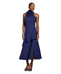 Coast Women's Corsage High Neck Midi Dress