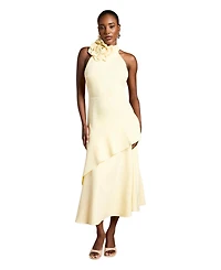 Coast Women's Corsage High Neck Midi Dress