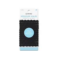 Gimme Beauty Spring Back Hair Bands - No-Snag Elastic Bands for Medium Hair - Gentle Ponytail Holders