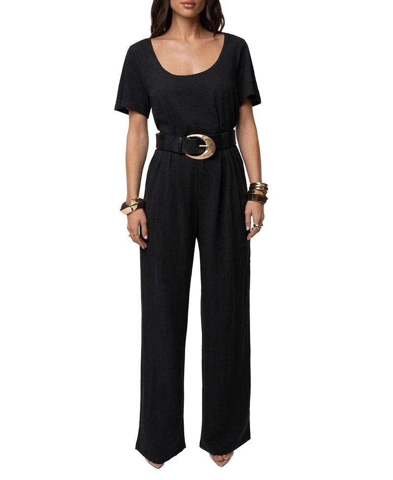 Jluxlabel Women's at Ease Scoop Top