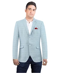 Elie Balleh Men's Slim Fit Solid Blazer Sports Coat