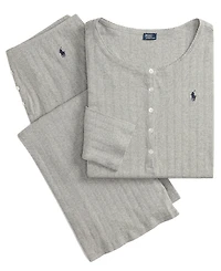 Polo Ralph Lauren Women's Cotton Top & Pants, 2-Piece Pajama Set