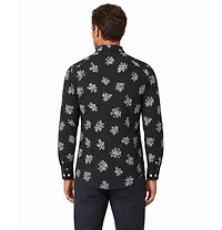 Elie Balleh Men's Slim Fit Button-Down Shirt