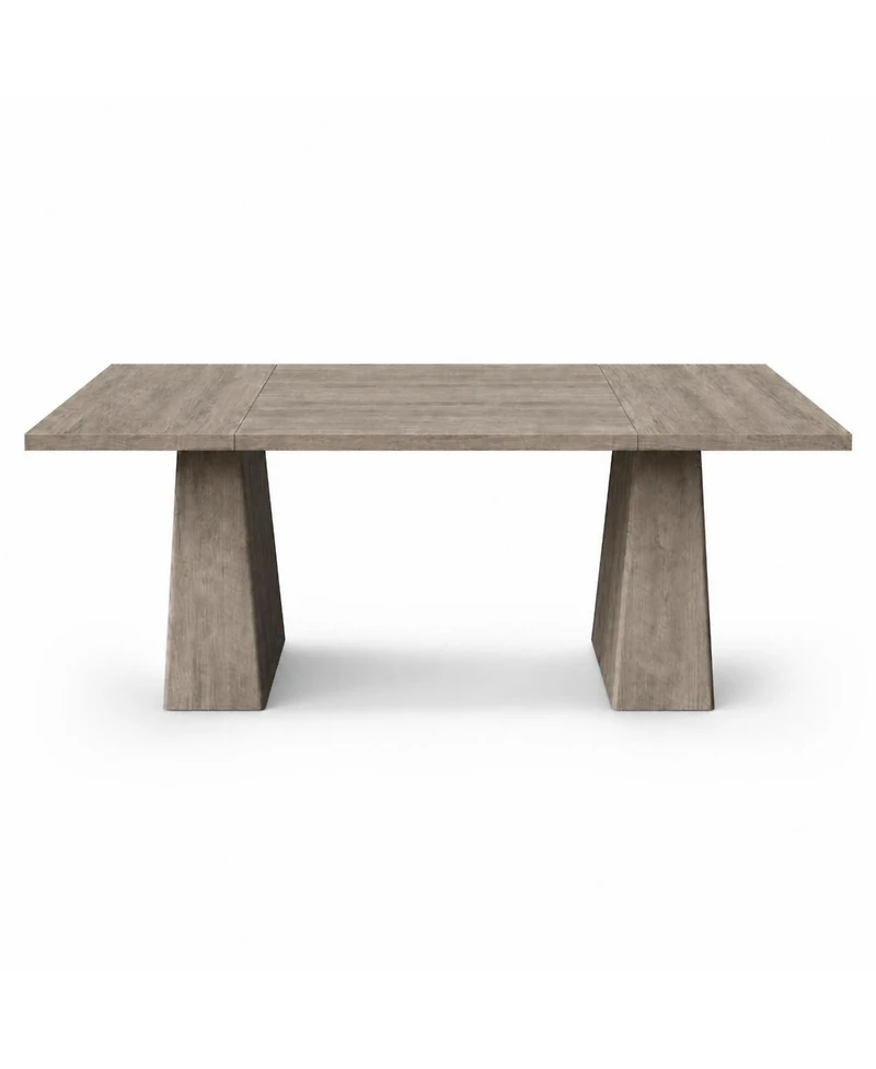 homfan 71 Inch Rectangular Dining Table Wooden Kitchen Table with Sturdy Heavy Duty Legs, Modern Dining Room Furniture for 6 to 8 People Family Use