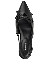 Nine West Women's Lyrical Bow Kitten Heel Pumps