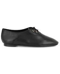 Nine West Women's Jazzy Leather Lace-Up Oxford Flats