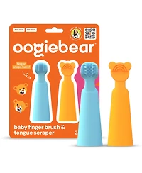 oogiebear Fingerbrush Tongue Scraper
