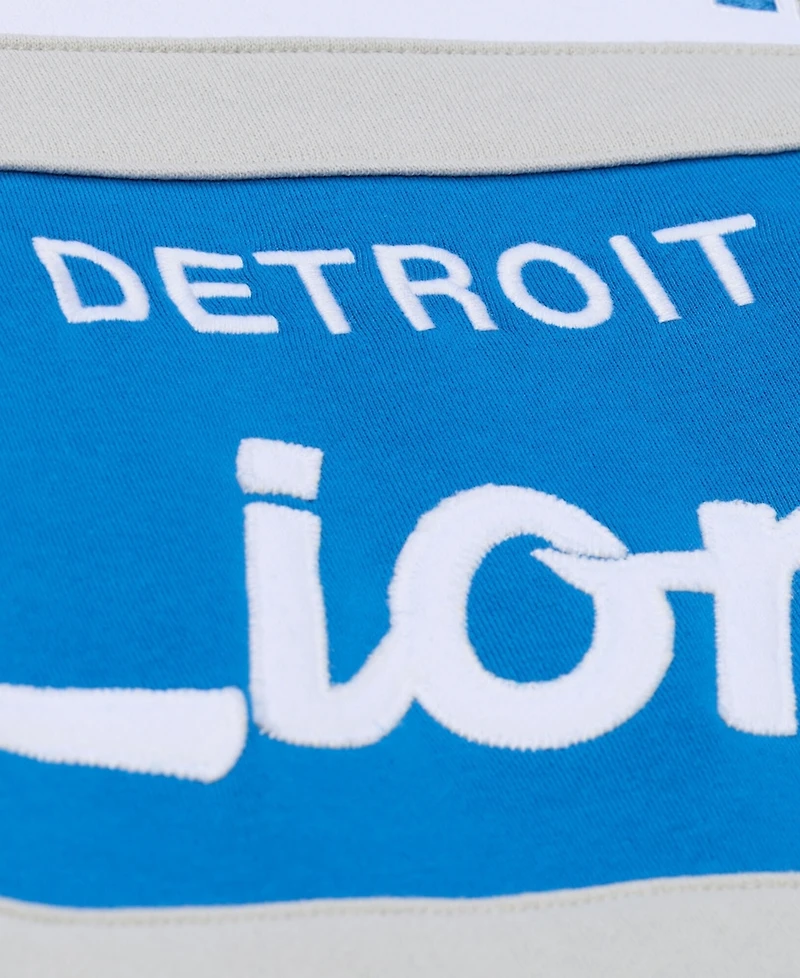 Mitchell & Ness Men's Blue Detroit Lions Head Coach Hoodie