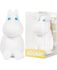 Hamee Squishy Jumbo Toy Moomin Figure Slow Rising Cute Birthday Gift, Stress Relief, Collectible Deskterior Play Doll - Moomintroll
