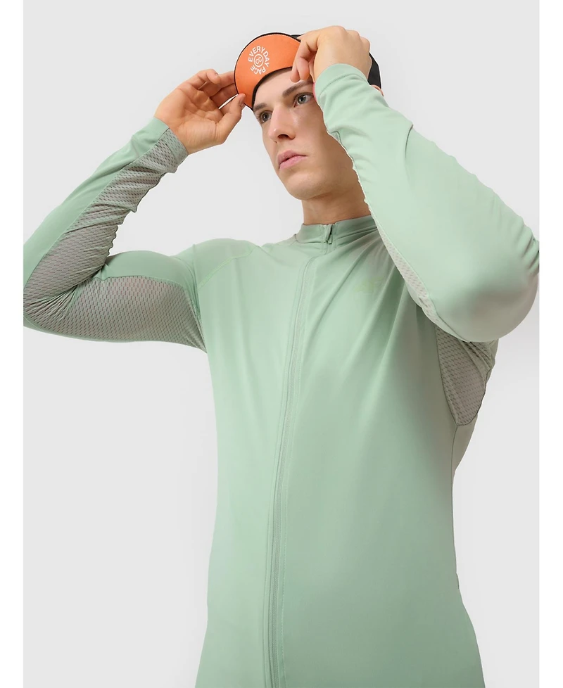 4F Men's Quick-Drying Slim Fit Cycling Longsleeve T-Shirt