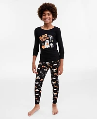 Holiday Lane Little & Big Kids Halloween Mix It Snug Fit Matching Family Pajamas Set, Created for Macy's