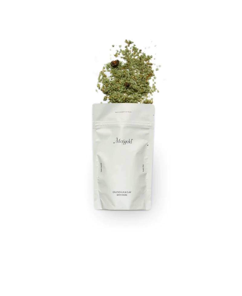 Merigold, Bath Oil and Calendula and Clay Bath Soak Bundle