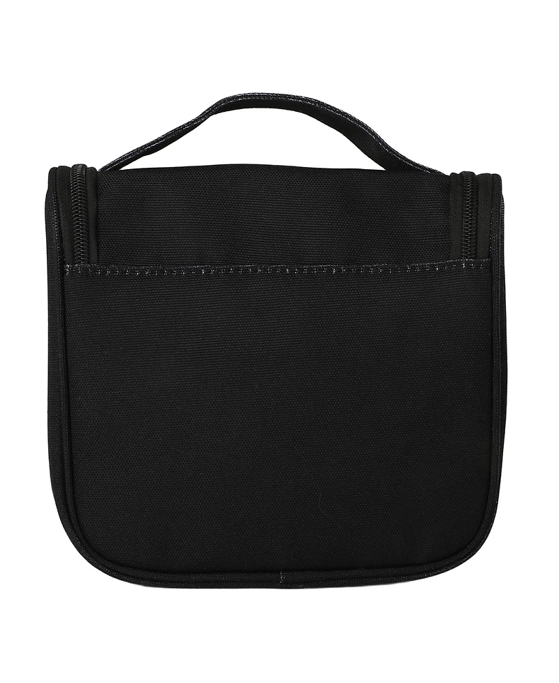 Lands' End Small Hanging Toiletry Bag for Travel, Canvas Dopp Kit Hygiene