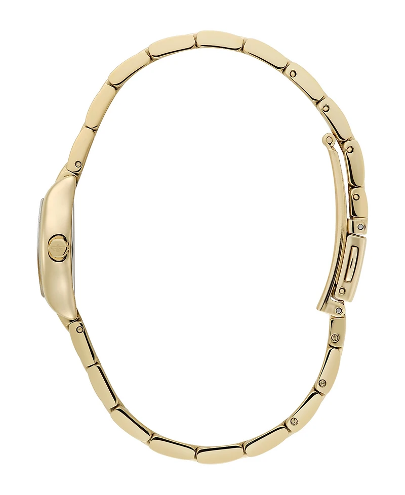 Olivia Burton Women's Cambridge Gold-Tone Stainless Steel Bracelet Watch 17.7mm