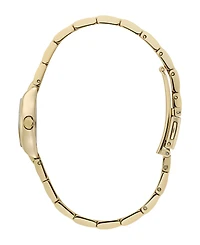 Olivia Burton Women's Cambridge Gold-Tone Stainless Steel Bracelet Watch 17.7mm