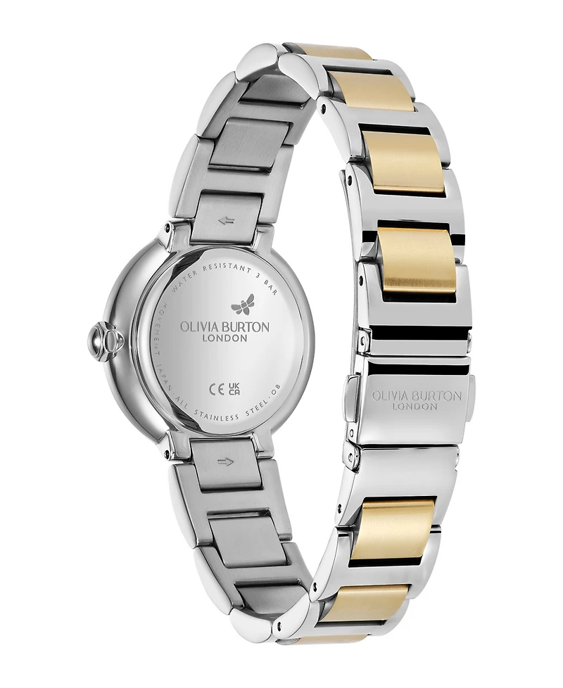 Olivia Burton Women's Pembroke Two-Tone Stainless Steel Bracelet Watch 30mm