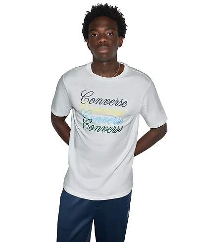 Converse Men's Scripted Echo Regular-Fit T-Shirt