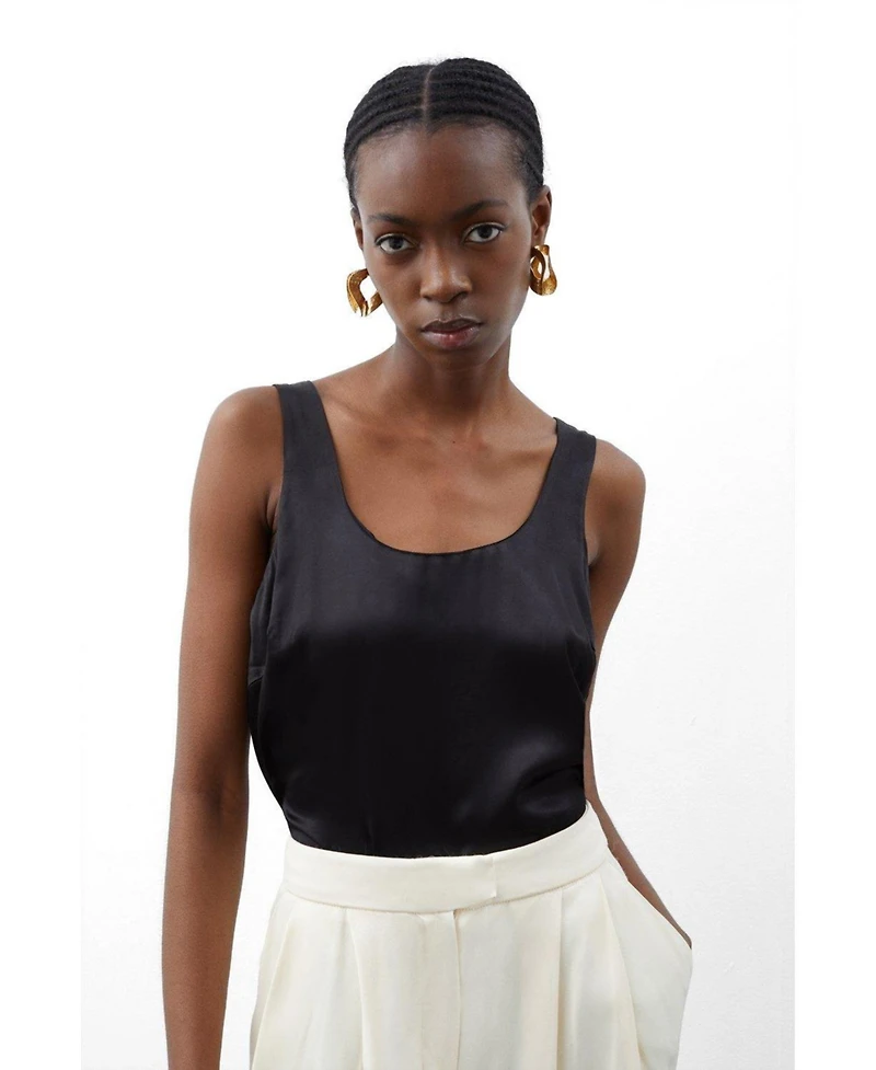Karen Millen Women's Satin Cami Top