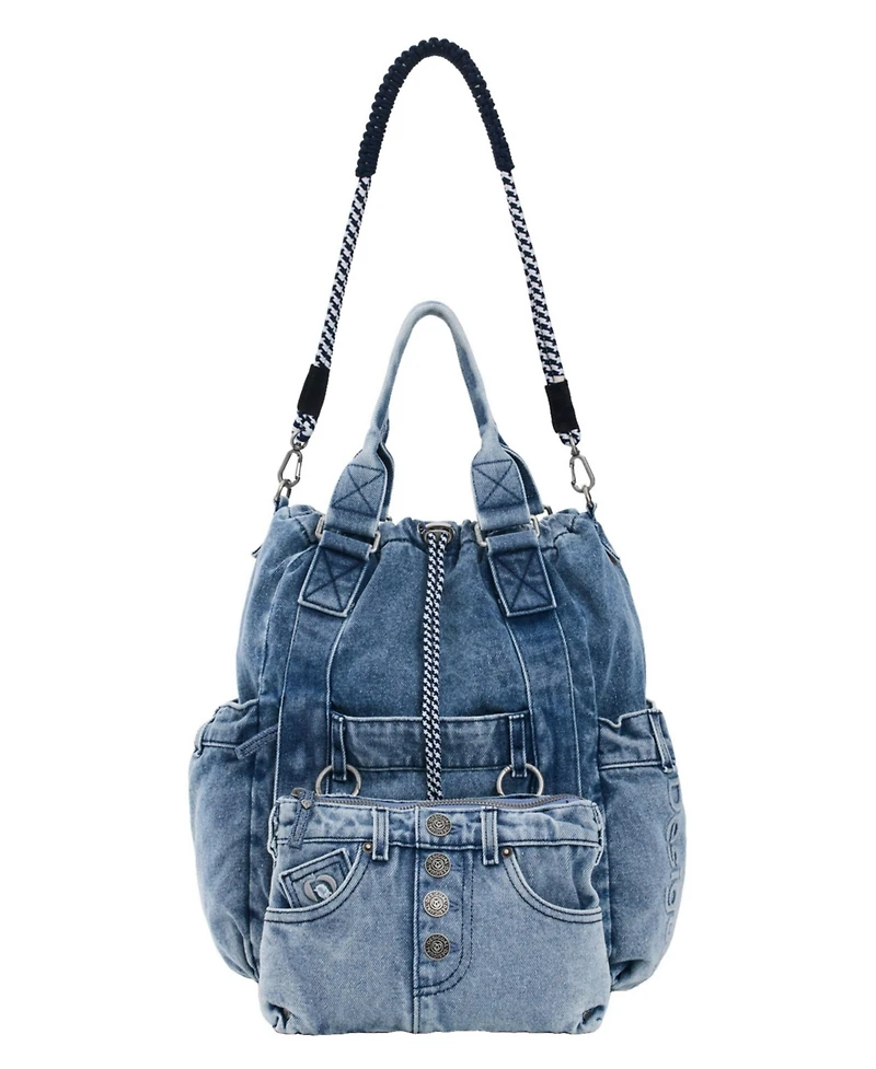 Desigual Women's Large denim backpack