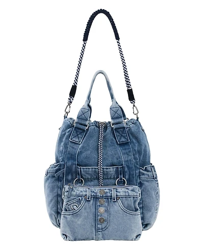 Desigual Women's Large denim backpack