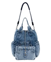 Desigual Women's Large denim backpack