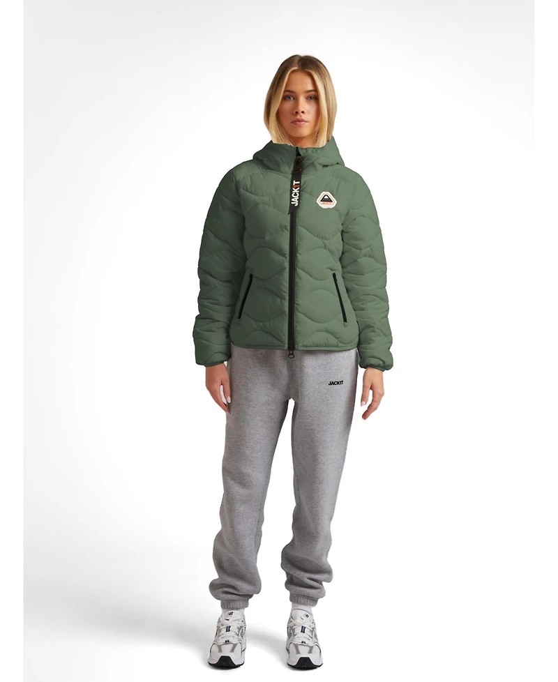 JACK1T Women's Orb1T Hooded Jacket