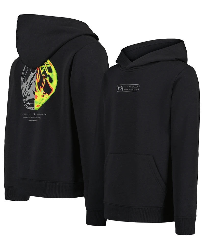 Under Armour Boys' 8-20 Globe Graphic Hoodie