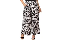 Kiyonna Plus Eva Wide Leg Palazzo Pants