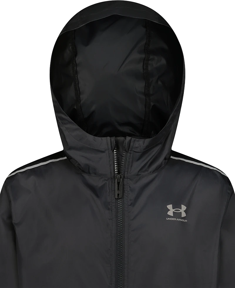 Under Armour Boys' 8-20 Full-Zip Windbreaker Hooded Jacket