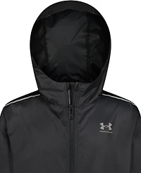 Under Armour Boys' 8-20 Full-Zip Windbreaker Hooded Jacket