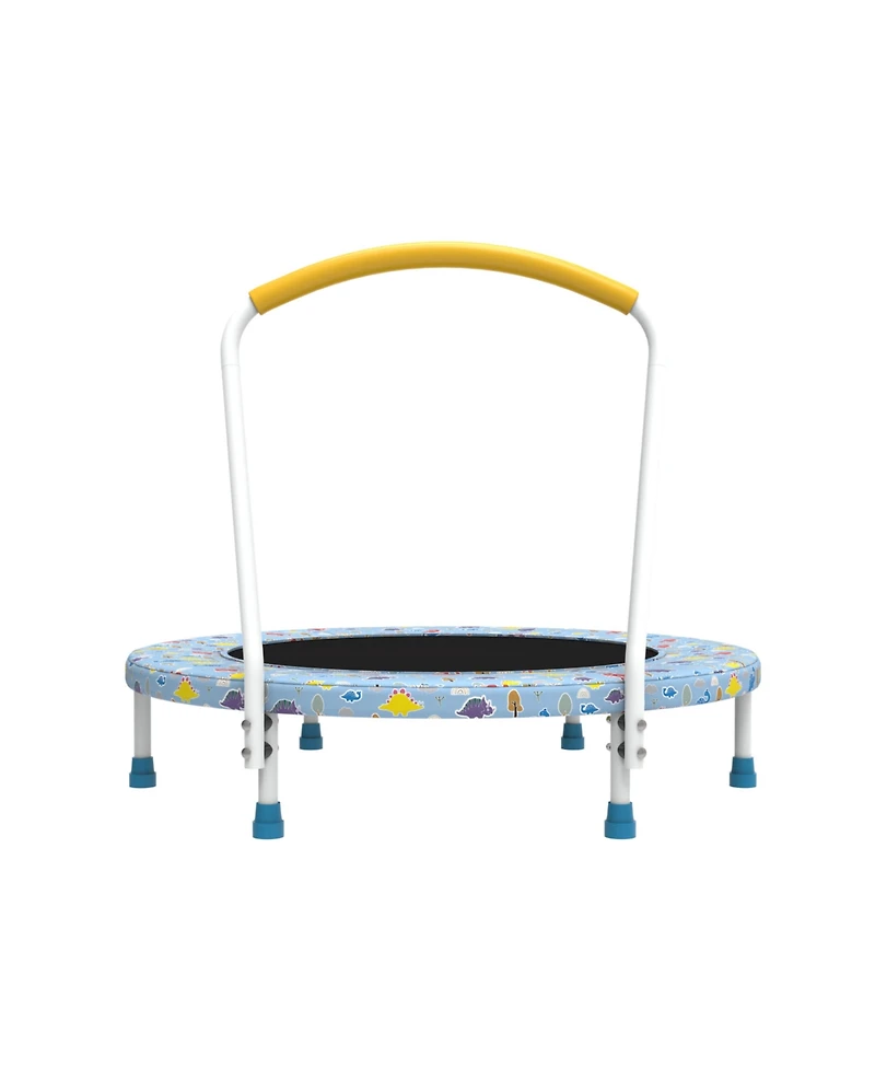 Zeny Mini Trampoline for Kids Indoor Outdoor with Handle Fun