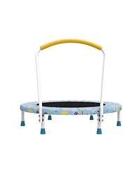 Zeny Mini Trampoline for Kids Indoor Outdoor with Handle Fun