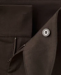 Mango Women's Belt Straight-Fit Pants