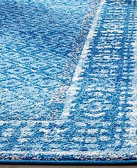 Safavieh Adirondack Light Blue and Dark Blue 5'1" x 7'6" Area Rug