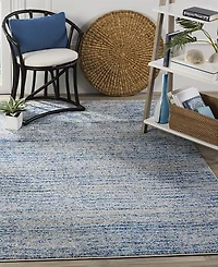 Safavieh Adirondack 117 Blue and Silver 5'1" x 7'6" Area Rug